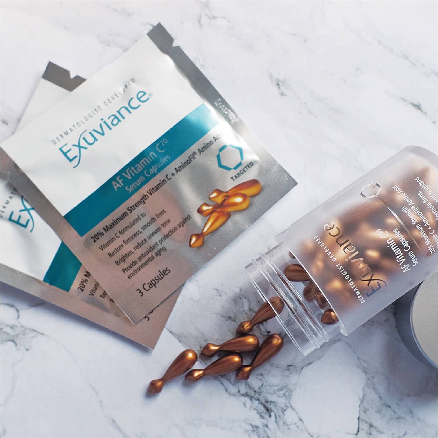 Exuviance 20% Pure Vitamin C Serum Capsules