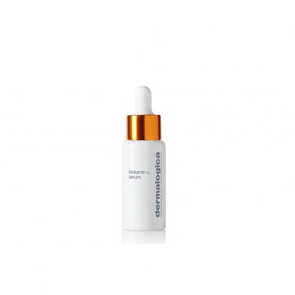 Dermalogica BioLumin-C serum dropper bottle with vitamin C skincare formula