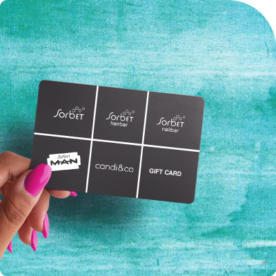 Sorbet gift card